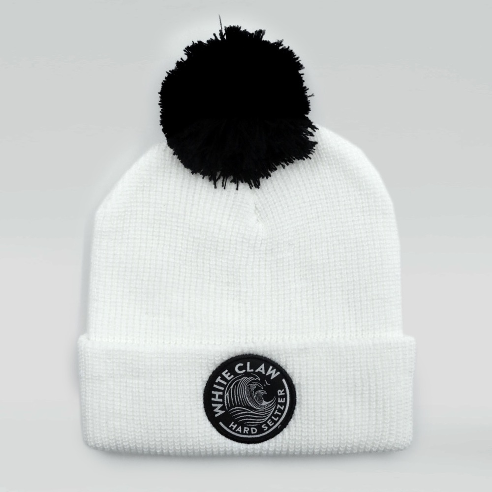 COPY - White claw beanie- New
